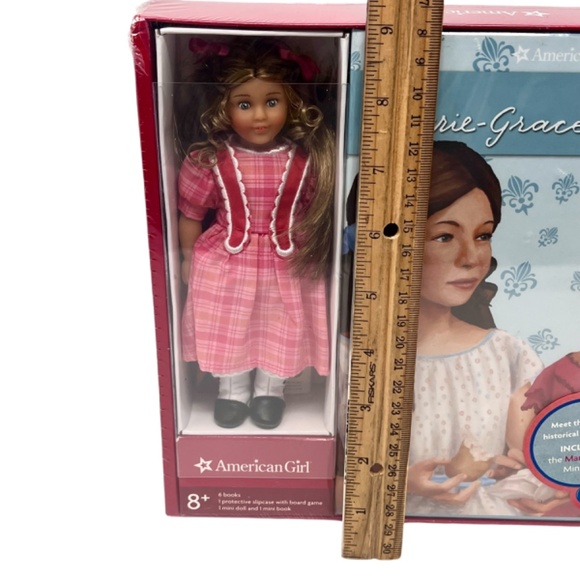American Girl Cecile and Marie-Grace Boxed 6 Book Set with Cecile Mini Doll NIP - Picture 12 of 15